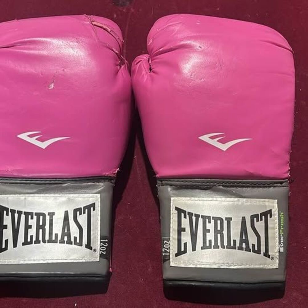 Everlast Pink 12oz Boxing Gloves